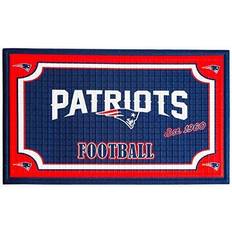 England Sports Fan Products Evergreen Enterprises New England Patriots Team Embossed Door Mat