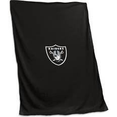 Logo Brands Las Vegas Raiders Black Polyester Sweatshirt Blanket, Multi