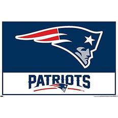 England Sports Fan Products Trends International New England Patriots 34'' x 22.4'' Leagues Logo Poster