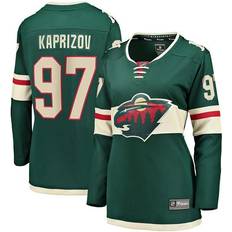 Fanatics Women Minnesota Wild Kirill Kaprizov #97 Breakaway Jersey Green Green