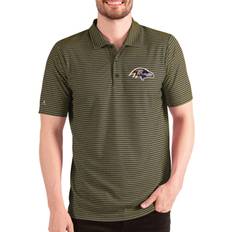 Antigua Esteem Baltimore Ravens Polo Black Heather/Gold