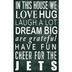 Fan Creations Football Shop New York Jets In This House Sign