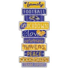 Fan Creations Football Shop Baltimore Ravens Stack 24" Sign