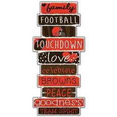 Fan Creations Football Shop Cleveland Browns Stack 24" Sign