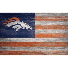 Fan Creations Football Shop Denver Broncos Distressed 11x19