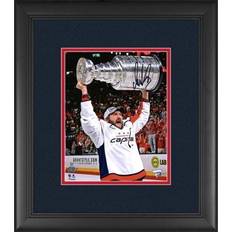 Alex Ovechkin Washington Capitals 2018 Stanley Cup Champions Framed Autographed x Raising Cup Photograph