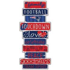 Fan Creations Football Shop New England Patriots Stack 24" Sign