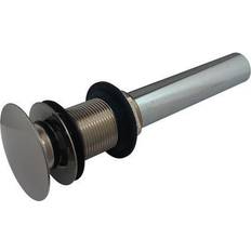 Kingston Brass EV7008 Push Pop-Up Drain without Overflow 22 Gauge Brushed Nickel