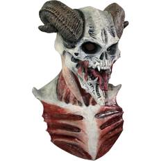 Red Masks Ghoulish Productions Devil Skull Mask For Halloween 18198