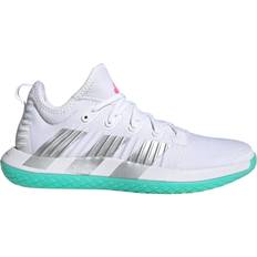 Adidas Polyester Handball Shoes adidas Stabil Next Gen W - Cloud White/Silver Metallic/Lucid Pink
