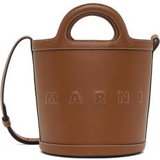 Red Bucket Bags Marni Brown Tropicalia Bucket Bag 00M29 UNI