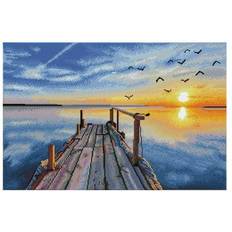 Diamond Dotz painting kit sunset jetty