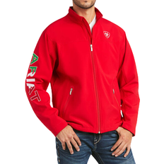 Ariat Equestrian - Men Outerwear Ariat New Team Softshell Mexico Jacket - Red