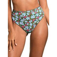 3XL Bikini Bottoms Maaji Suzy Q High Rise/High Leg Bikini Bottom Women's Green