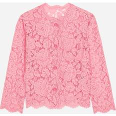 S Blazers Dolce & Gabbana Single-breasted lace jacket