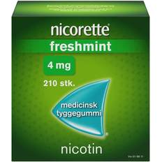 Nicorette Freshmint 4mg 210pcs Chewing Gum