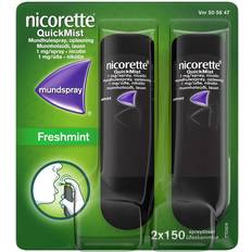 Nicorette Medicines Nicorette Quickmist Freshmint 2pcs 150 doses Mouth Spray