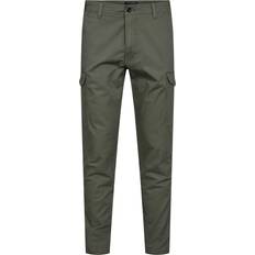 Dockers T2 Slim Tapered Cargo Camo Pants - Khaki