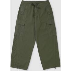 Good American Parachute Cotton-Twill Trousers