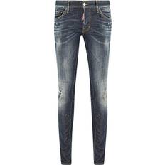 DSquared2 Slim Jean Paint Splash Canadian Leaf Jeans