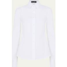 Dolce & Gabbana Stretch poplin shirt optical_white