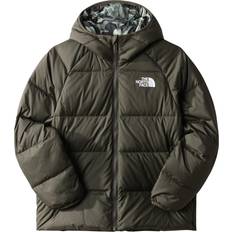 The North Face Down jackets Children's Clothing The North Face Boy's Printed Reversible North Down Hooded Jacket - New Taupe Green (NF0A7WOP-21L)