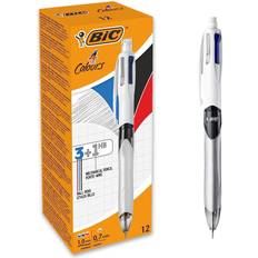 Bic 4 Colours 3+1 HB Ballpoint Pen 12-pack