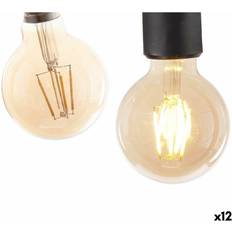 Gift Decor LED-Lampe E27 Vintage Durchsichtig 4 W 8 x 12 x 8 cm 12 Stück