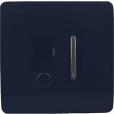 Blue Electrical Outlets & Switches Trendi Switch ed 13Amp Fused Spur in Navy