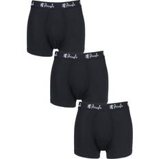 Pringle Pack Black 95% Modal Hipster Trunks Men's