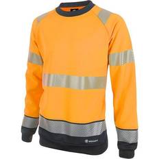 Beeswift hi-vis work sweatshirt jumper orange/black size s-xxxxl