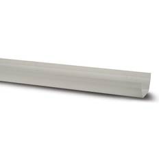 Gutter White Polypipe 112mm Square Gutter 2mtr RS200W