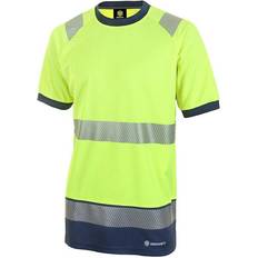 Beeswift High Visibility Two Tone Short Sleeve T Shirt Saturn Yellow