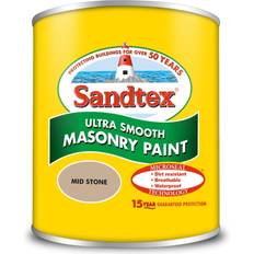 Sandtex Ultra Smooth Masonry Paint Mid Stone White