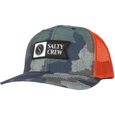 Salty Crew Pinnacle 2 Retro Trucker Cap - Camo/Orange