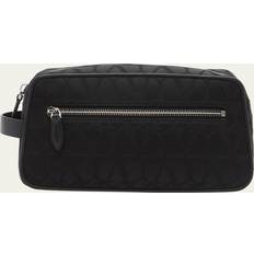 Valentino Garavani Men's Toile Iconographe Toiletry Bag NERO