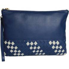 Eastern Counties Leather Carmen Wave Detail Clutch Bag