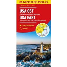 MARCO POLO Kontinentalkarte USA Ost 1:2 Mio