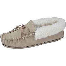3 UK, Stone Mokkers Womens/Ladies Emily Suede Moccasin Slippers