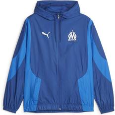 Jackets & Sweaters on sale Puma Olympique De Marsella 23/24 Prematch Woven Anthem Jacket Blue