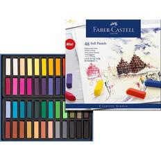 Crayons Faber-Castell Soft Pastels Mini Cardboard Wallet 48-pack