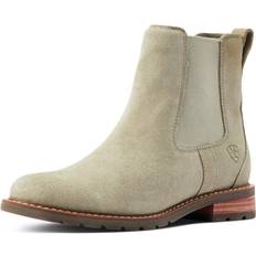 Silver - Women Riding Shoes Ariat Women's Wexford Chelsea Boots in Silver Sage, Width, 6.5