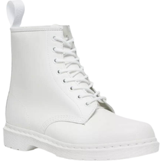 1460 Mono Leather Combat - White Smooth