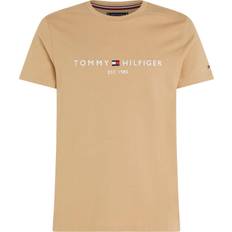 Tommy Hilfiger Logo Basic Mens T-Shirt Khaki