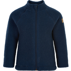 Mikk-Line Merinould fleecejakke Navy mdr/74