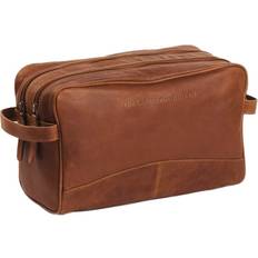 The Chesterfield Brand Toiletry Bag STEFAN Made Of Large Cosmetics Case For Men Women For Travel Cognac