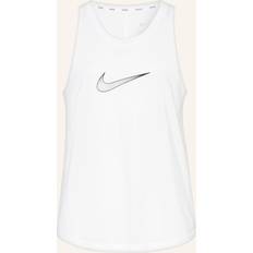 Nike Big Girl's One Dri-FIT Training Singlet - White/Black