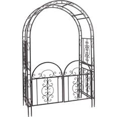 Plow & Hearth Trellis Montebello Iron Garden Arbor