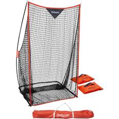 GoSports Football 7' x 4' Kicking Net Red