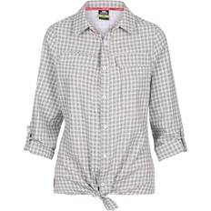 Trespass Women Shirts Trespass womens checkered shirt short sleeve upturn